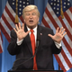 Illustration for article titled Donald Trump is showered with hot questions in iSNL/i’s cold open